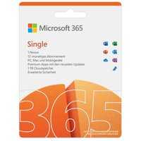 Microsoft Office 365 Single ist das ideale Abonnement für 1 Person und enthält Premium-Apps wie Word