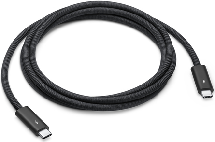 Kurzinfo: Apple Thunderbolt 4 Pro - USB-Kabel - USB-C (M) zu USB-C (M) - USB 3.1 Gen 2 / Thunderbolt 3 / Thunderbolt 4 - 1.8 m - Daisy chain support - Schwarz - für 10.9 iPad Air