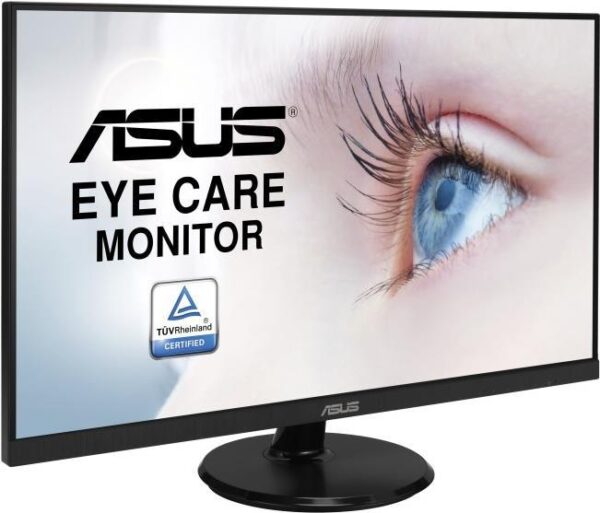 Erstklassige Bildqualität trifft auf klassisch-elegantes Design Der ASUS VA27DQ Eye Care Monitor verfügt über ein 68