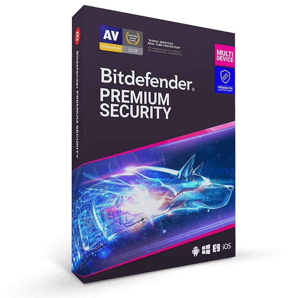 Bitdefender Bitdefender Premium Security 2022, 10 Gerte 1 Jahr inkl. Premium VPN