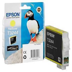 Für reibungslos funktionierende und qualitativ hochwertige Druckergebnisse – die EPSON T3244 gelb DruckerpatroneUm mehr über die EPSON T3244 gelb Druckerpatrone zu erfahren