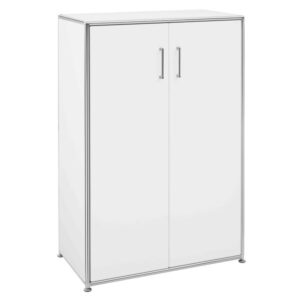 BOSSE SOLUTIONS Highboard | Weiß | Flügeltüren