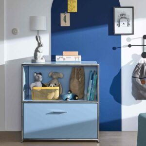 BOSSE SOLUTIONS Sideboard | Le Corbusier Lack seidenmatt | 1 Auszug