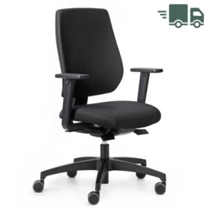 Dauphin speed-o SP 7639 Bürostuhl | Polsterrücken | Schwarz4260749140023