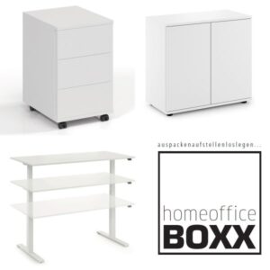 FM Homeoffice BOXX 3.2 - EASY GO Schreibtisch