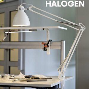 GLAMOX Luxo L1 Tischleuchte weiß Halogen E277040670249821