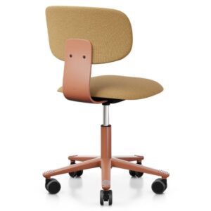 HAG Tion 2160 Bürostuhl Blush Rose | Sitz u. Rücken gepolstert | Stoff Cura o...