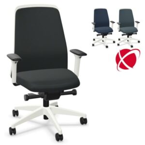 Interstuhl EVERYis1 EV361 FLEXTECH Bürostuhl weiß mit Chillback Rückenlehne