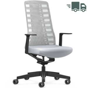 Interstuhl PURE ACTIVE Edition Bürostuhl mit Netzrücken - Variante grau4016849878126