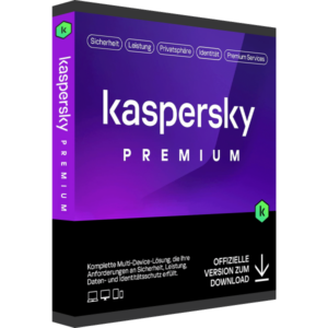 Kaspersky Premium 2024 (Jahr(e): 2 Jahre / Gerät(e): 10 Geräte)5056244923631