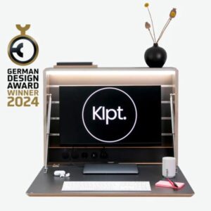 Klappt. Wandschreibtisch | Anthrazit | Konfigurator