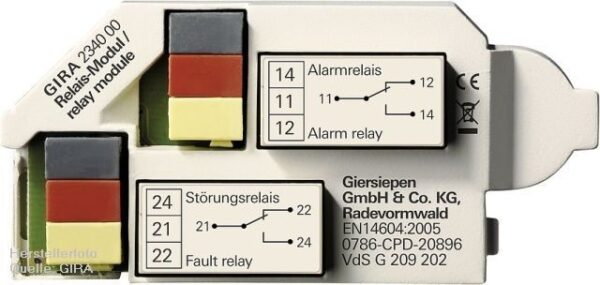 Relaismodul f?r Gira Dual-Rauchwarnmelder4010337068556