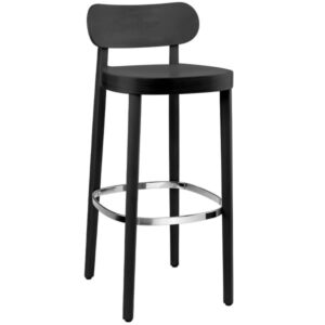 THONET 118 MH Barhocker | Muldensitz | Buche gebeizt schwarz4066962009259