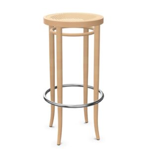 THONET 204 RH Barhocker | Sitz-Rohrgeflecht | Buche gebeizt aufgehellt4066962000027