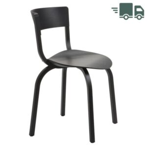 THONET 404 Holzstuhl | Eiche schwarz gebeizt4066962010873