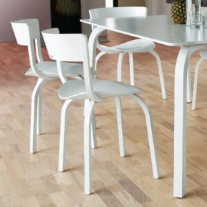 THONET 404 Holzstuhl | ohne Armlehnen | Eiche weiß lasiert4066962022500