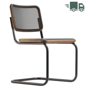 THONET S 32 N | Pure Materials Nussbaum mit Netzbespannung | Stahlrohr-Freisc...4066962007651