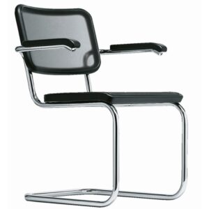 THONET S 64 N | Buche schwarz gebeizt | Netzrücken | Netz-Sitzfläche | Gestel...4066962023125