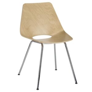 THONET S 661 Stahlrohrstuhl | Buche natur | Gestell chrom4066962006081