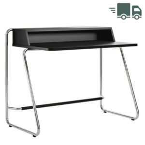 THONET Stahlrohr Schreibtisch S 1200 | Esche offenporig schwarz | Gestell ver...4066962000720