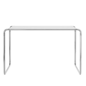 THONET Stahlrohr Schreibtisch S 285/0 | Buche weiß lasiert | Gestell verchromt4066962007521