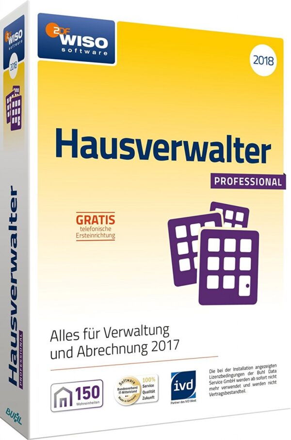 WISO Hausverwalter 2017 Professional