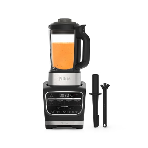 Ninja Ninja Mixer & Suppenkocher, 2-in-1-Gerät, 1.000-Watt-Motor, Auto-iQ-Technologie, schwarz, HB150EU