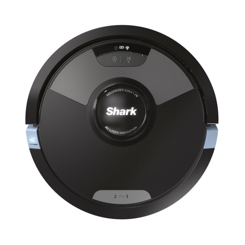 Shark Shark Wisch- und Saugroboter, 2in1-Gerät, 110min Laufzeit, CleanEdge-Technologie, Anti Hair Wrap Technologie, schwarz, RV2600WDEU