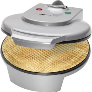 HA3494 Eiswaffel Maker mit manueller Temperatureinstellung Silber