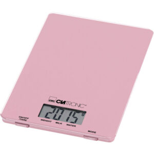 Kw 3626 lcd Küchenwaage digital Wägebereich (max.)=5 kg Pink - Clatronic