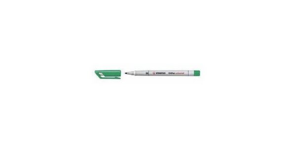 STABILO Folienstift Folienstift ® OHPen universal 1mm grün nicht dokumentenecht