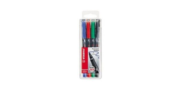 STABILO Folienstift Folienstift OHPen universal Strichstärke: 1 mm Schreibfarbe: rot