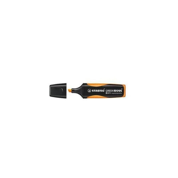 Textmarker ® GREEN BOSS® 2-5mm orange Keilspitze