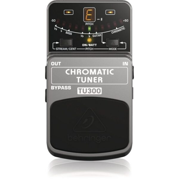 Behringer Behringer Stimmgerät, (TU300 Chromatic Tuner), TU300 Chromatic Tuner - Stimmgerät für Gitarren