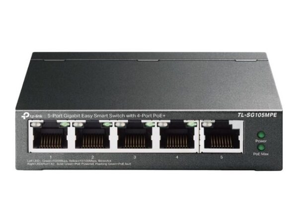 tp-link TP-LINK TL-SG105MPE - Smart Gigabit Switch Netzwerk-Switch