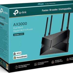 TP-Link Archer AX53 V1 - Wireless Router - 4-Port-Switch - GigE - 802