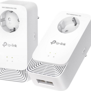 TP-Link PG2400P KIT PowerLine Netzwerkadapter 1428 Mbit/s Eingebauter Ethernet-Anschluss Weiß 2 Stück(e) (PG2400P KIT)