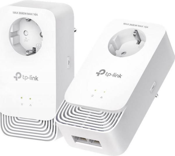 TP-Link PG2400P KIT PowerLine Netzwerkadapter 1428 Mbit/s Eingebauter Ethernet-Anschluss Weiß 2 Stück(e) (PG2400P KIT)