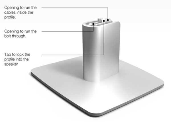 Dynaudio Xeo 2 Desk Stand (Paarpreis)