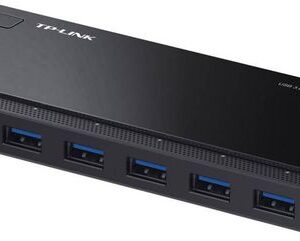 TP-LINK UH720 7+2 Port USB 3.2 Gen 1-Hub (USB 3.0) mit Schnellladeport Schwarz