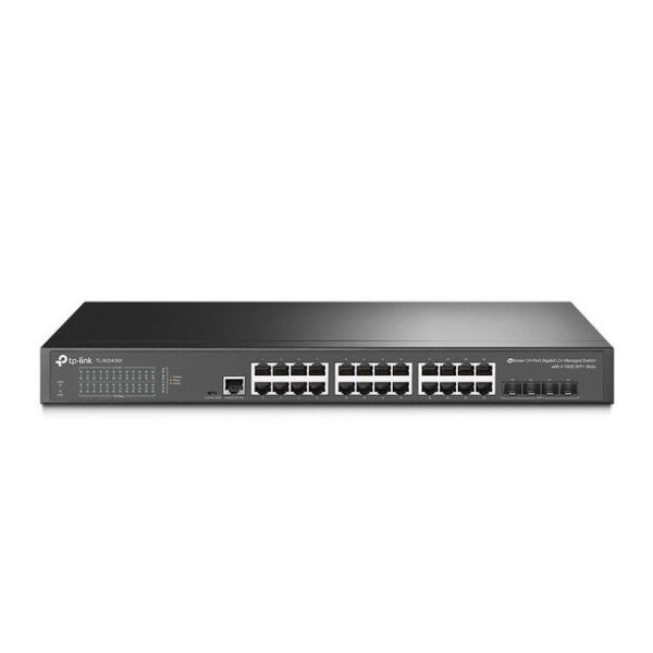 tp-link TL-SG3428X Netzwerk-Switch (JetStream 24-Port GB L2+ Managed Switch