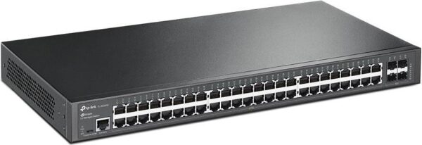 TP-Link TP-Link SG3400 JetStream Rackmount Gigabit Managed Switch, 48x RJ-45, 4x SFP (TL-SG3452)