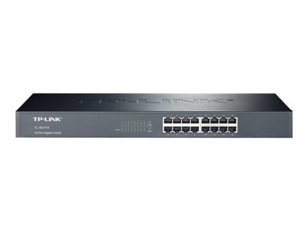 tp-link TP-LINK 16-Port Gigabit Switch Unmanaged 19" Netzwerk-Switch