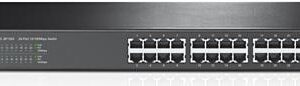 TP-LINK TL-SF1024 Nicht verwalteter Netzwerk-Switch Fast Ethernet (10/100) Schwarz (TL-SF1024 V8.0)