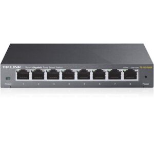 TP-LINK TL-SG108E 8x Port Desktop Gigabit Smart Switch Metall IGMPv3