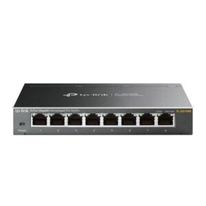 tp-link TL-SG108E 8-Port-Gigabit Easy Smart Switch Netzwerk-Switch (8 Port Gigabit Ethernet LAN Switch Metallgehäuse)