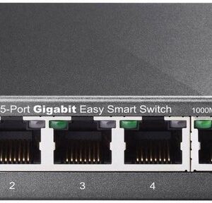 tp-link TP-LINK 5-Port Gigabit Easy Smart Switch Netzwerk-Switch