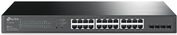 TP-Link JetStream TL-SG2428P - Switch - Smart - 24 x 10/100/1000 (PoE+) + 4 x SFP - an Rack montierbar - PoE+ (250 W)