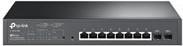 TP-Link JetStream TL-SG2210MP - Switch - Smart - 8 x 10/100/1000 (PoE+) + 2 x SFP - an Rack montierbar - PoE+ (150 W)