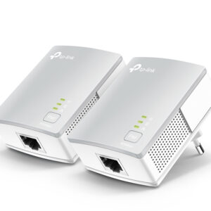 TP-LINK TL-PA4010KIT - Bridge - HomePlug AV (HPAV) - an Wandsteckdose anschließbar (Packung von 2) (TL-PA4010KIT)